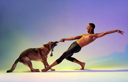 “Dancers & Dogs”: Photographs Of Dancers and Their Pups