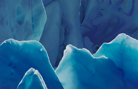 Incredible Drawings of Perito Moreno Glacier