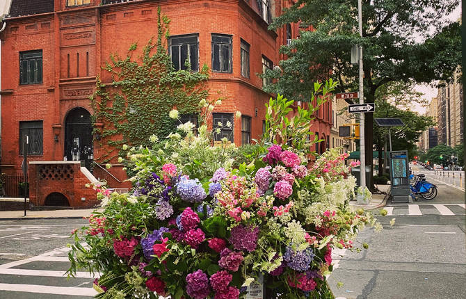 A Flower Guerilla in New York City