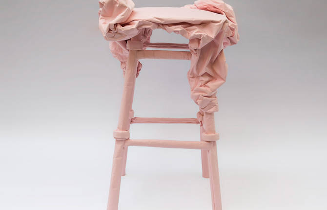 Furnitures made of Paper by Ying Chang