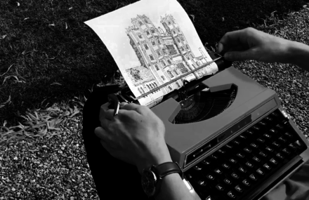 Drawings Made With Typewriter’s Characters