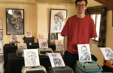 Drawings Made With Typewriter’s Characters