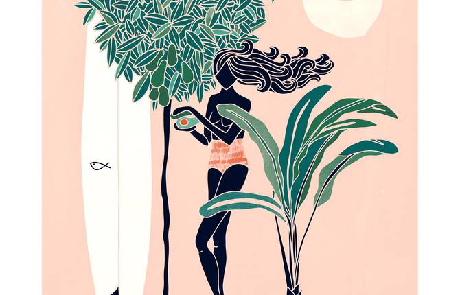 Amazing and Positive Soul and Surf Illustrations