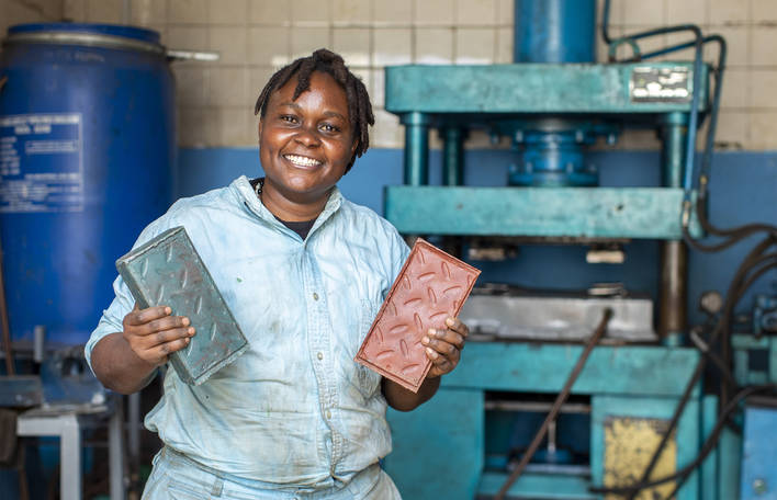 Plastic Waste turned into Bricks more Solid than Concrete
