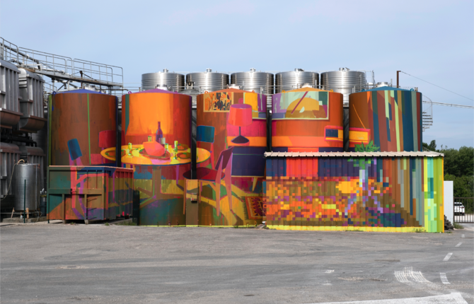 Giant Fresco to Pay a Tribute to the South of France