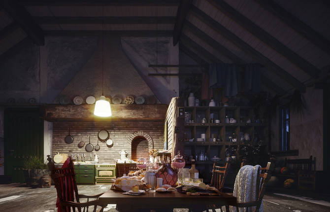 What Studio Ghibli Interiors Would Looks Like In Real Life