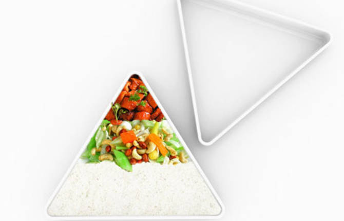 Food Pyramid : Lunch box