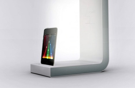 iPod Speaker Bed Light