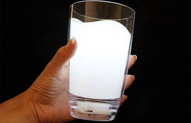 Milk Glass LED