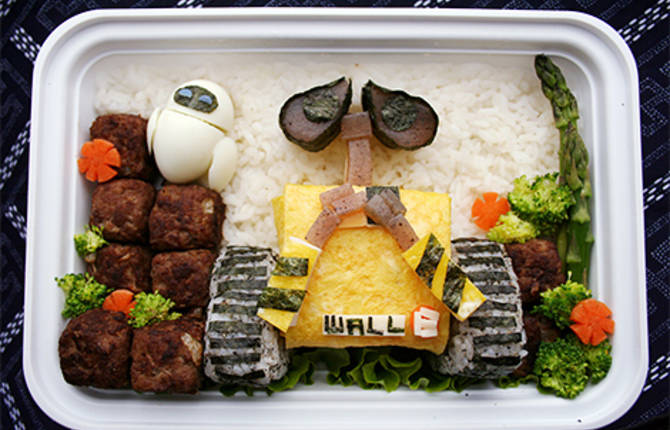 Wall-E Bento