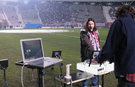 Intervension in Stadium
