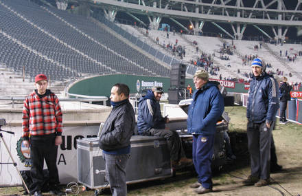 Intervension in Stadium