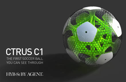 Ctrus – The first soccer ball you can see through