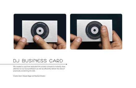 DJ Mohit Business Card