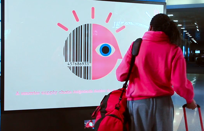 Color Sensitive Interactive Billboard
