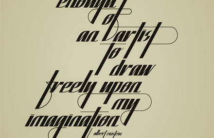 New Typeface – Einstein