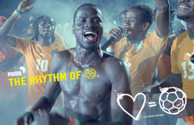 Puma Love Equals Football