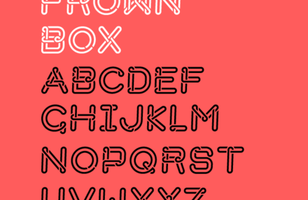 Frown Box Typeface