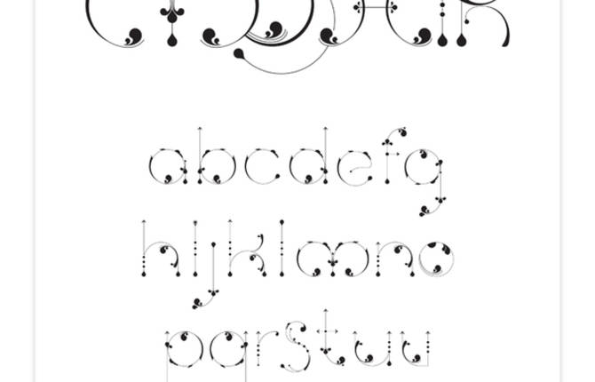 Typefaces by Moshik