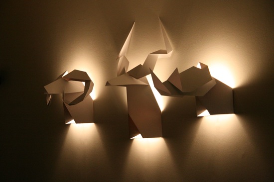 origami-wall-lamp