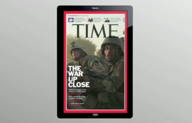 Time Magazine for iPad