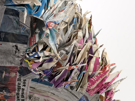 Newspaper Origami – Fubiz Media