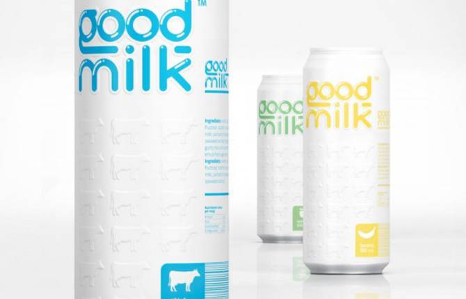 Good Milk Package Design