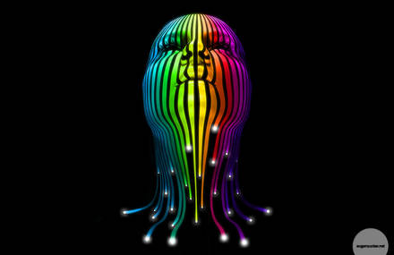 Colorful Artworks by “Augenzucker”