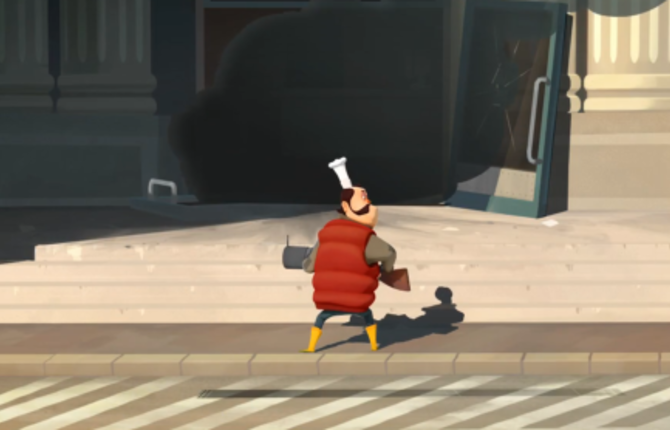 Salesman Pete Animation