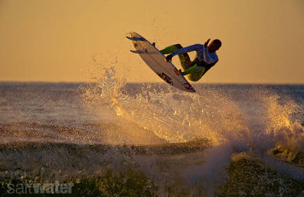 Surfing in Los Bourdains