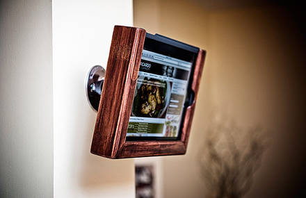 Un support mural pour iPad