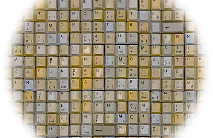 2011 Typographic Wall Calendar