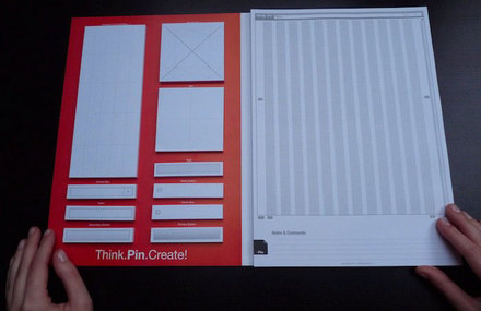 Interface Website Notepad