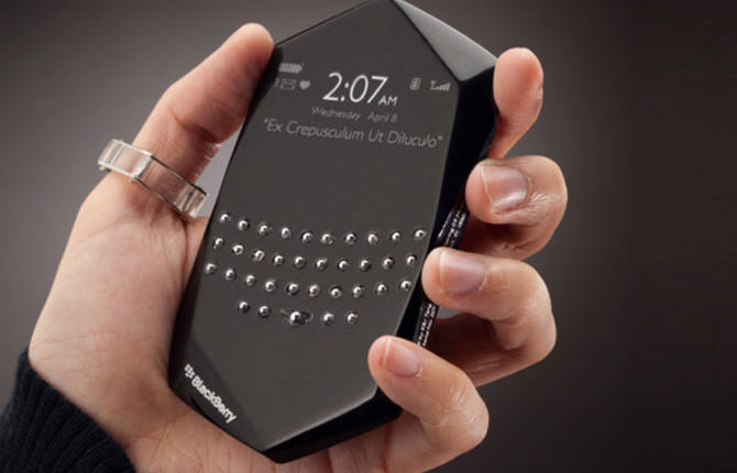 Blackberry Empathy Concept