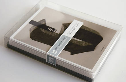 Typographic Note Cards