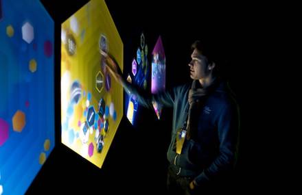 Yota Space – Multitouch wall