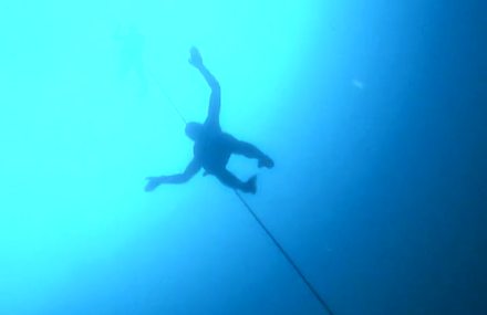 Hectometer Freedive