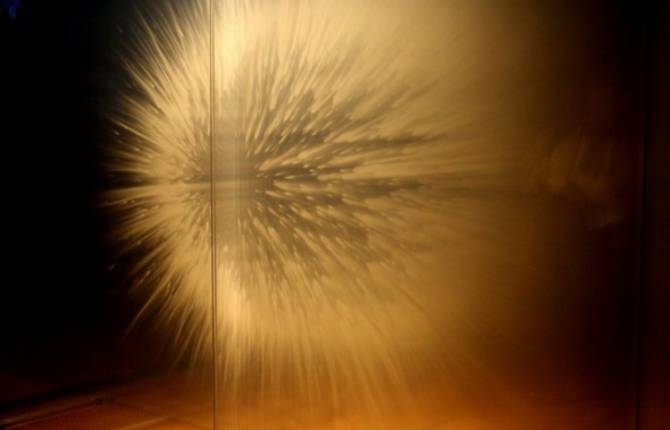 3D Paintings on Glass