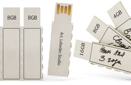Cardboard USB Drive