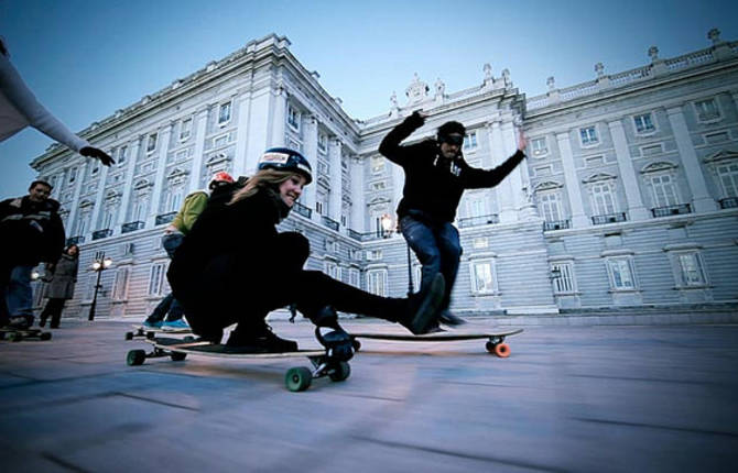 Winter Night Longboard