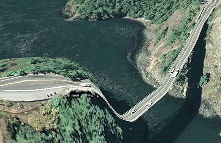 Google Earth Bridges