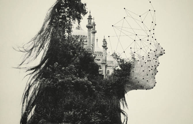 Double Exposure Portraits