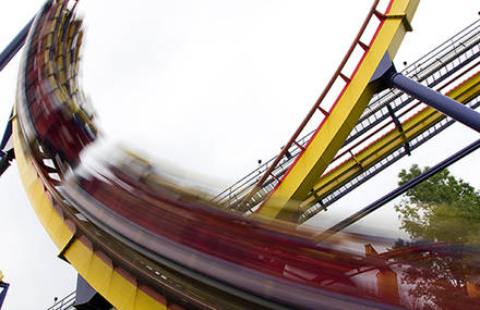 Roller Coaster and Amusement Rides Photography