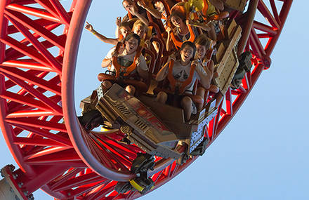 Roller Coaster and Amusement Rides Photography