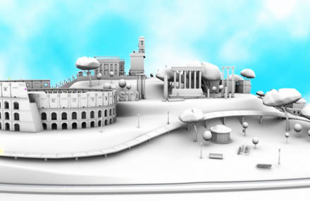 Rome diorama