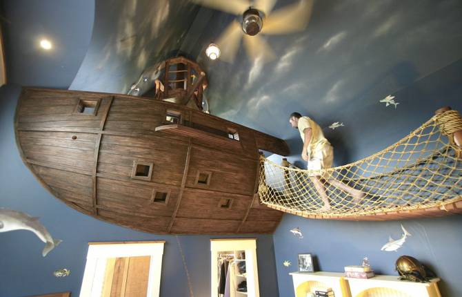 Pirate Ship Bedroom