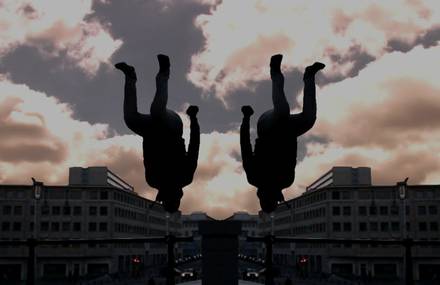 Somersaulting into Sunset