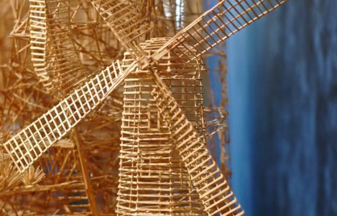 Toothpick Sculpture