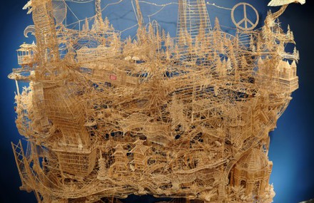 Toothpick Sculpture