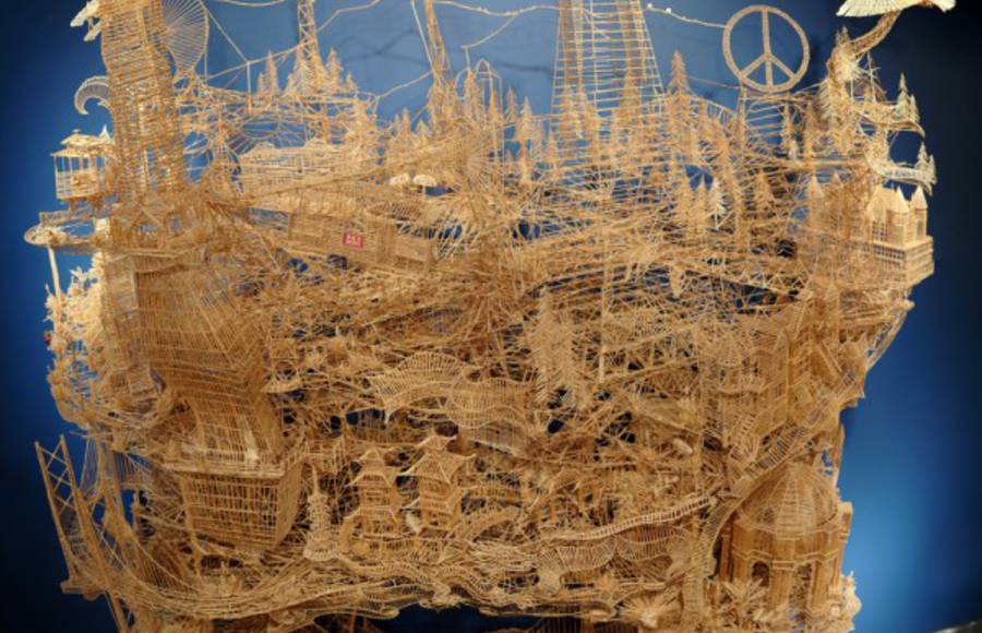 Toothpick Sculpture